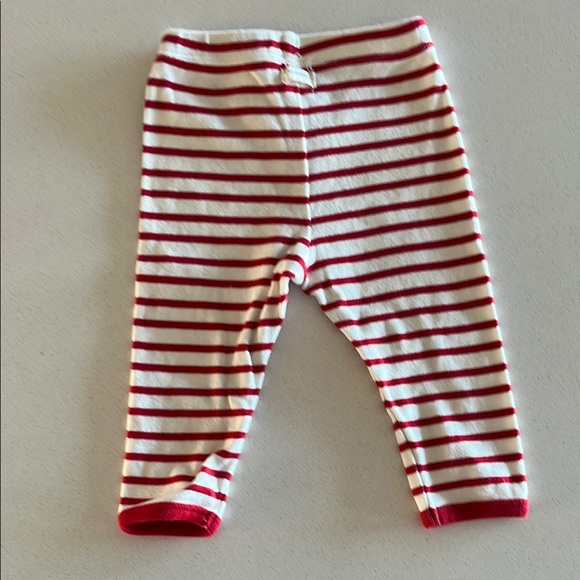 Red and White Striped Kids Pajamas - Picture 5 of 6